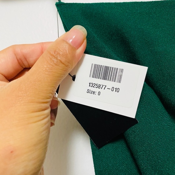 REFORMATION-  Lawrence one-shoulder crepe midi dress - Picture 7 of 8